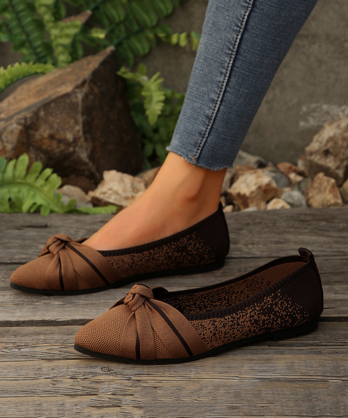 Dames Platte Schoenen met Strikdetails 3