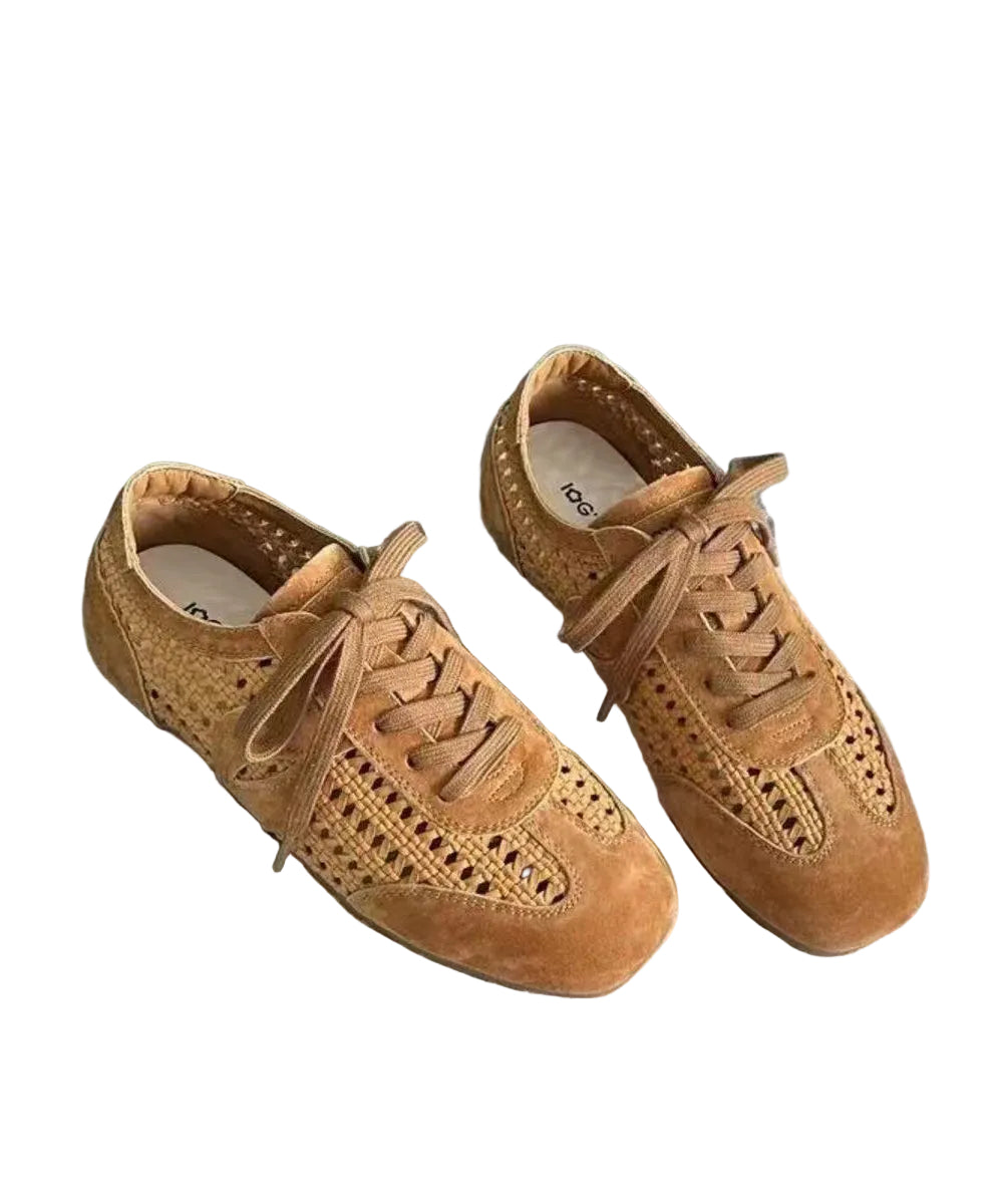 Dames Platte Schoenen met Veters 0