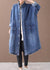 Dames Plus Size Box Coat met Staande Kraag en Trekkoord 1