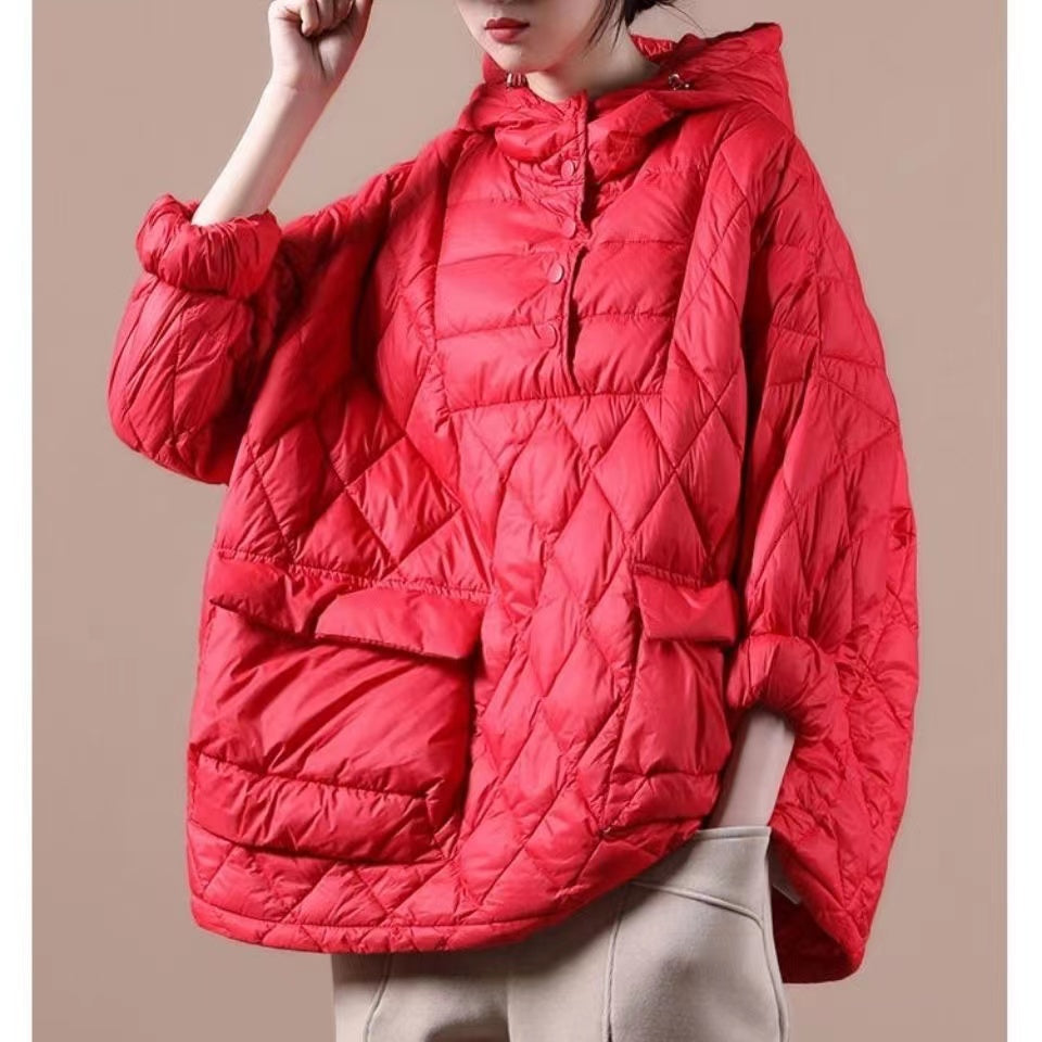 Dames Plus Size Hoodie Korte Puffer Jas 3