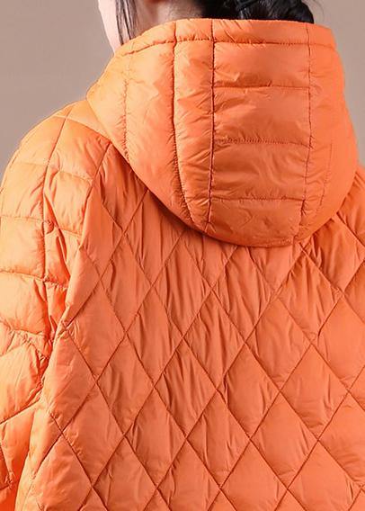 Dames Plus Size Hoodie Korte Puffer Jas 5