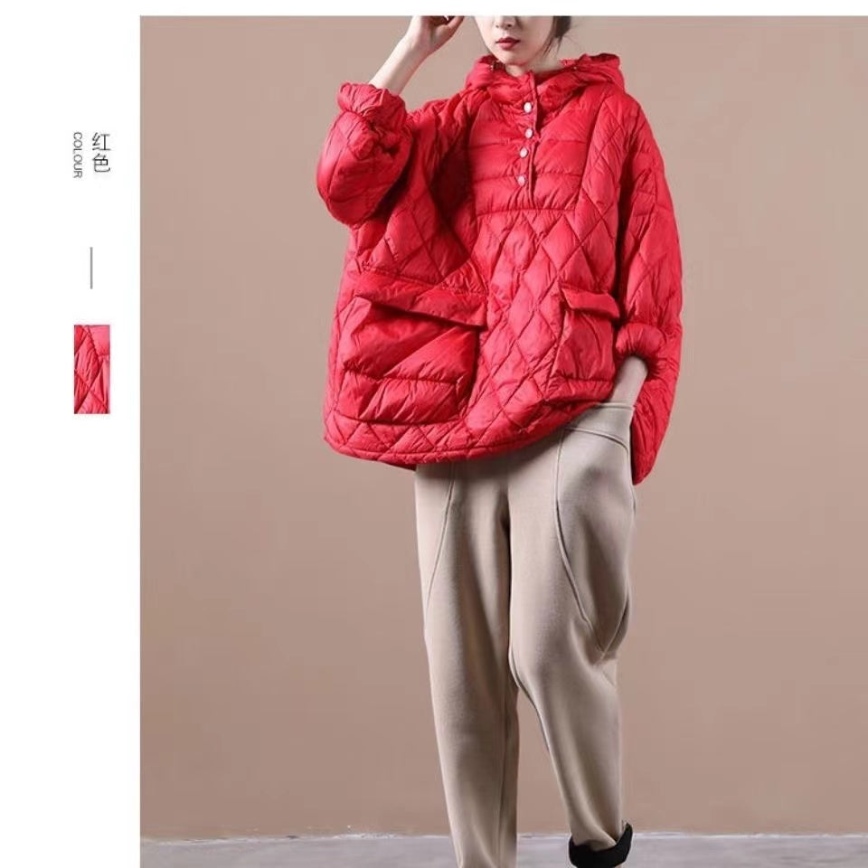 Dames Plus Size Hoodie Korte Puffer Jas 6