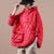 Dames Plus Size Hoodie Korte Puffer Jas 9
