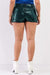 Dames Plus Size Mini Shorts Hoge Taille Pailletten Polyester 5