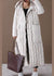 Dames Plus Size Winter Overjas met Kap en Grote Zak 3