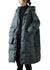 Dames Plus Size Winterjas met Capuchon en Ritszakken 0
