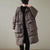 Dames Plus Size Winterjas met Capuchon en Ritszakken 2
