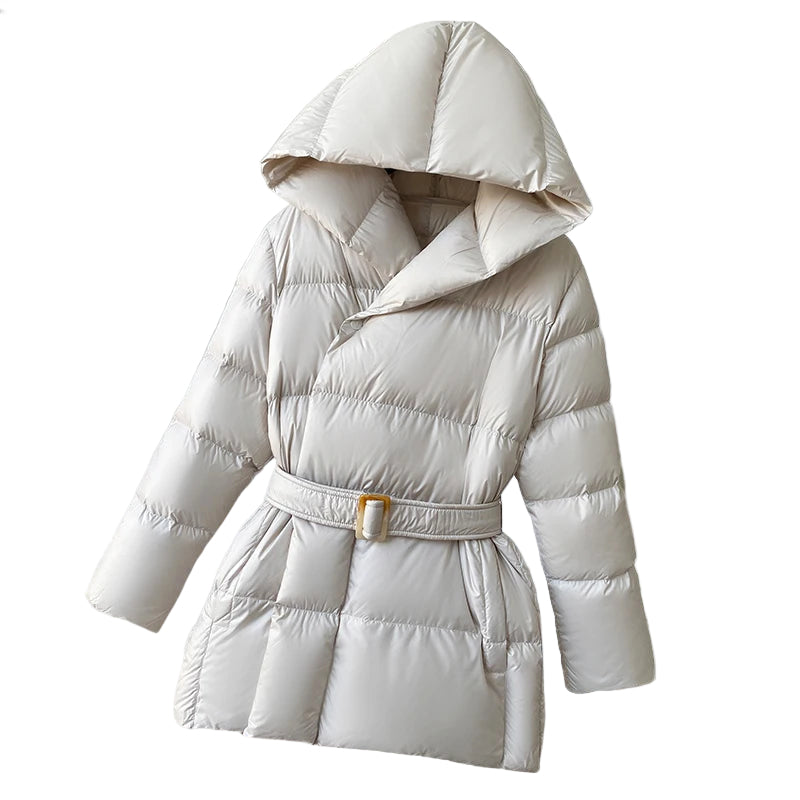 Dames Puffer Jas Trendy Stijl 0