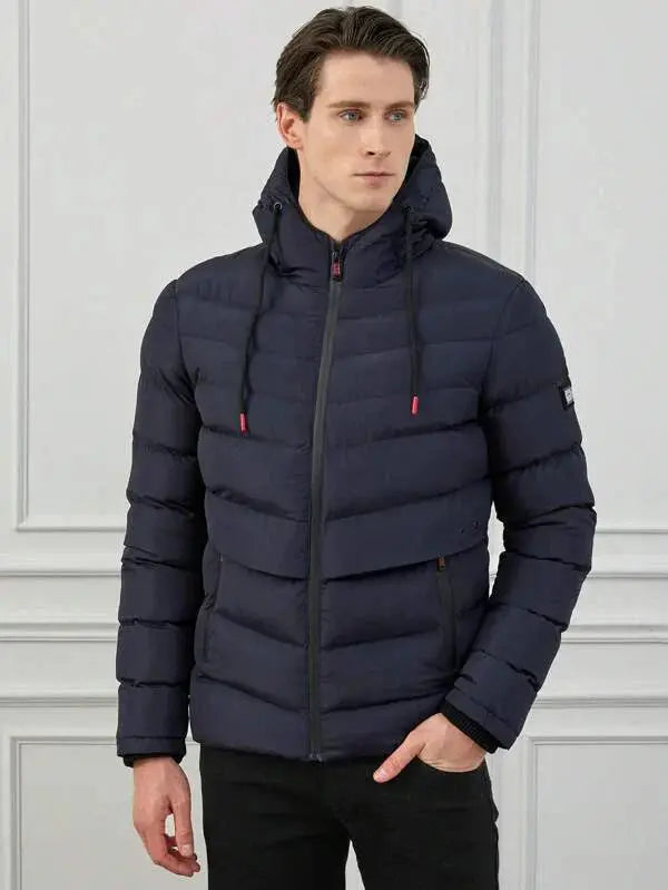Dames Puffer Jas met Verwijderbare Kap 4