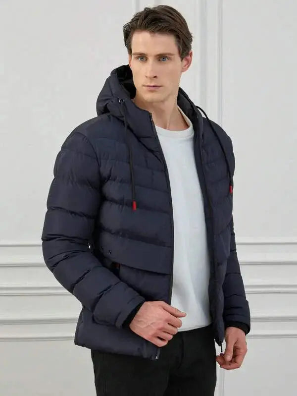 Dames Puffer Jas met Verwijderbare Kap 5