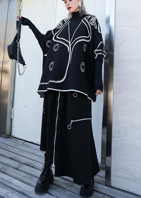 Dames Pullover Met Vleermuismouwen 2