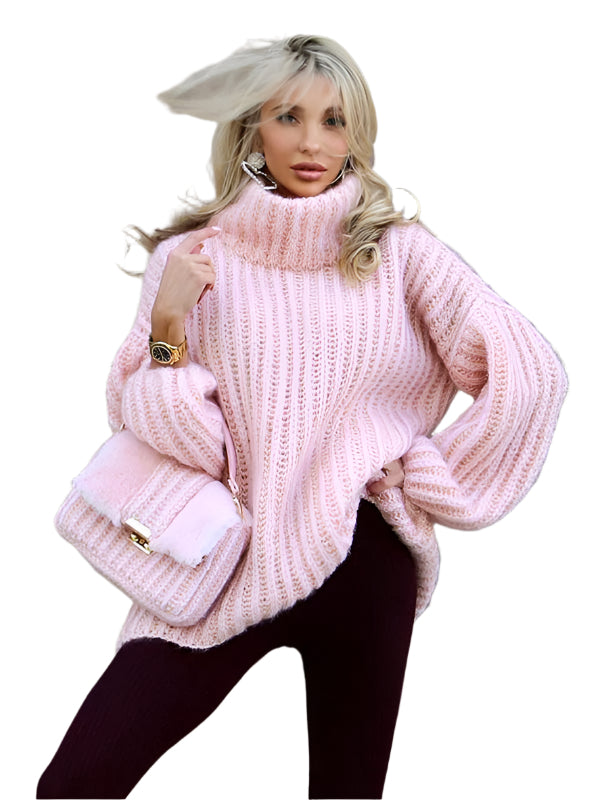 Dames Pullover Trui Met Lange Mouwen Fluffy 3