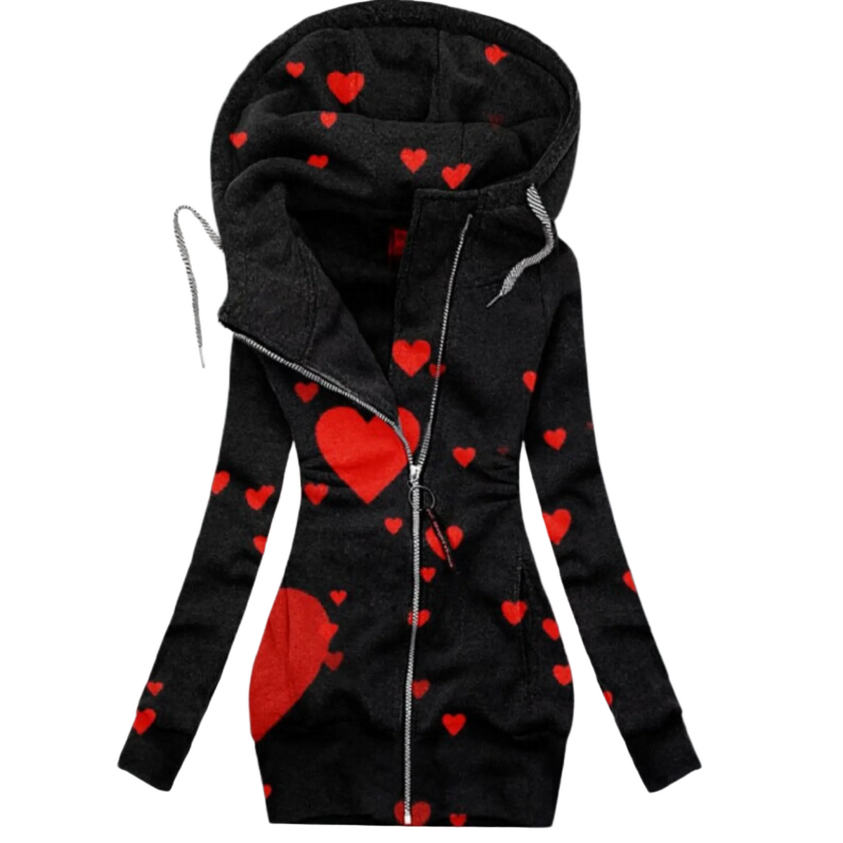 Dames Pullover Winterstijl met Capuchon 0