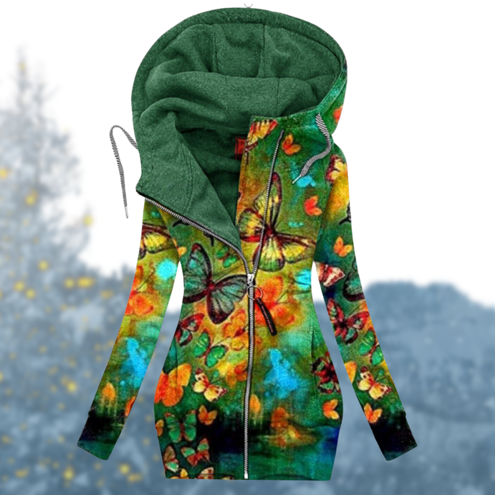Dames Pullover Winterstijl met Capuchon 5