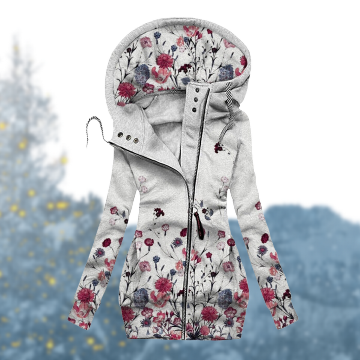 Dames Pullover Winterstijl met Capuchon 8