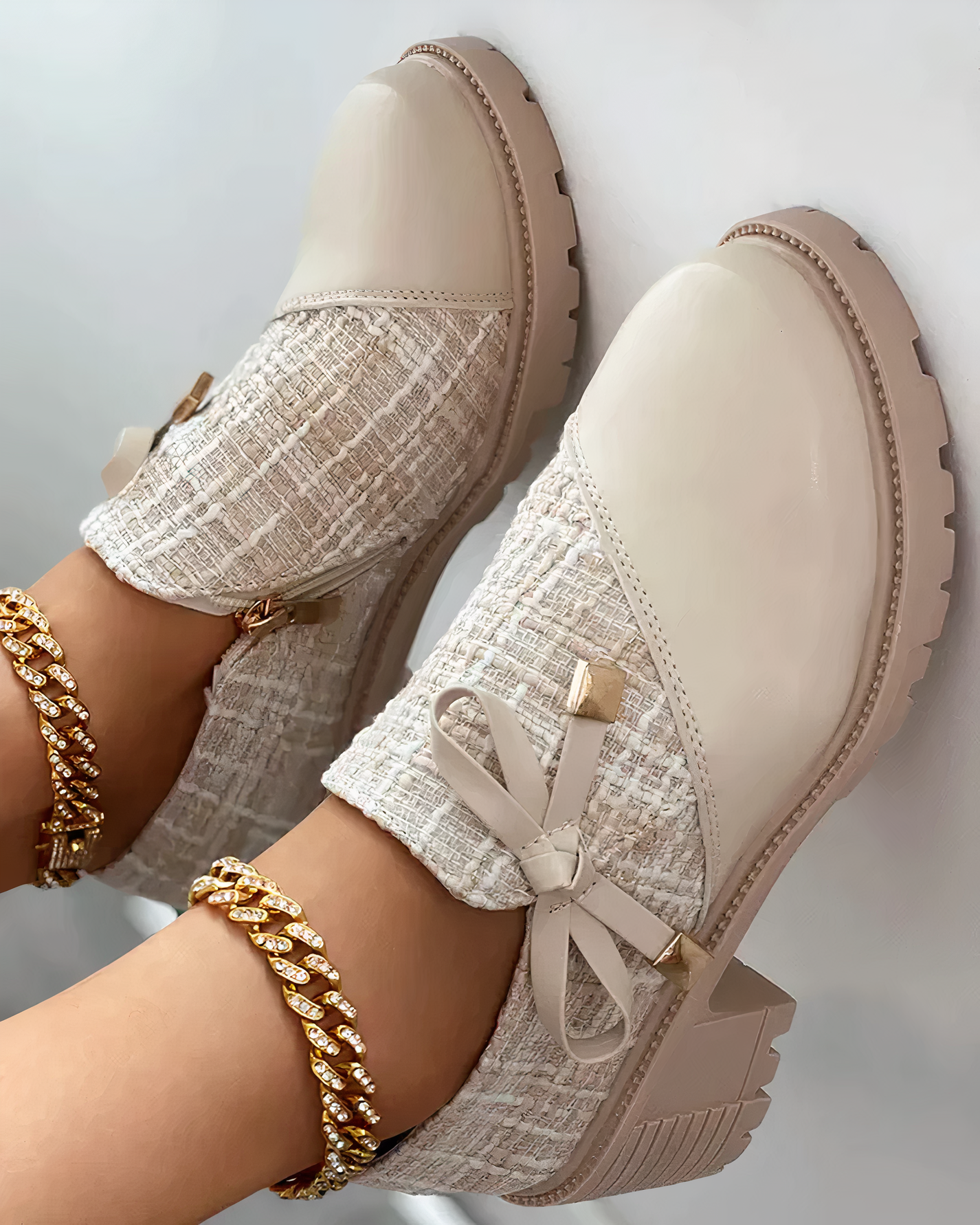 Dames Pumps Met Brede Hak Open Teen 3