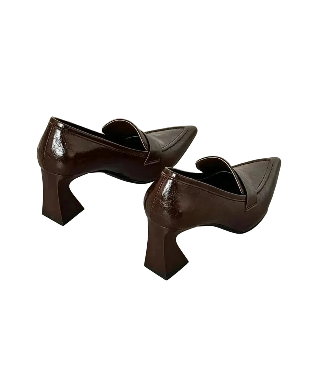 Dames Pumps Vintage Stijl Met Spitse Neus 4