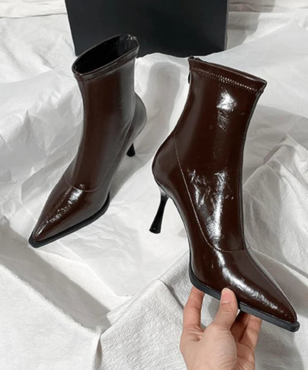 Dames Pumps met Hoge Hak en Puntige Neus 3