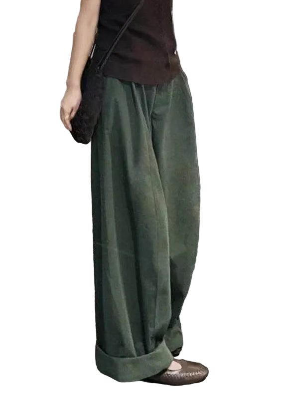 Dames Rechte Broek met Patchwork en Zakken 0