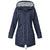 Dames Regnjack met Verstelbare Taille en Tweewegluiting 2