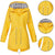 Dames Regnjack met Verstelbare Taille en Tweewegluiting 6