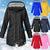 Dames Regnjack met Verstelbare Taille en Tweewegluiting 7