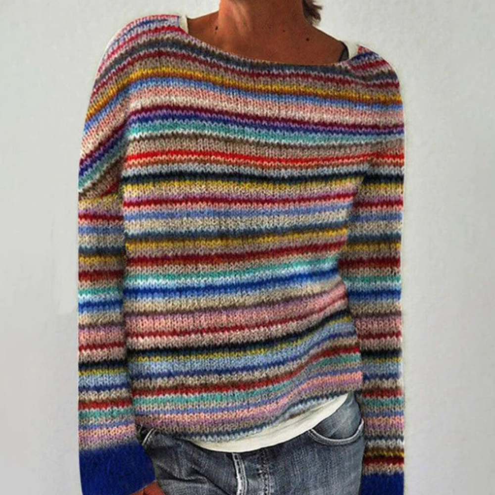 Dames Retro Trui Gezellig 4