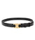 Dames Riem Zwart Leren Band met Gouden Gesp Verstelbaar Casual Formeel 3