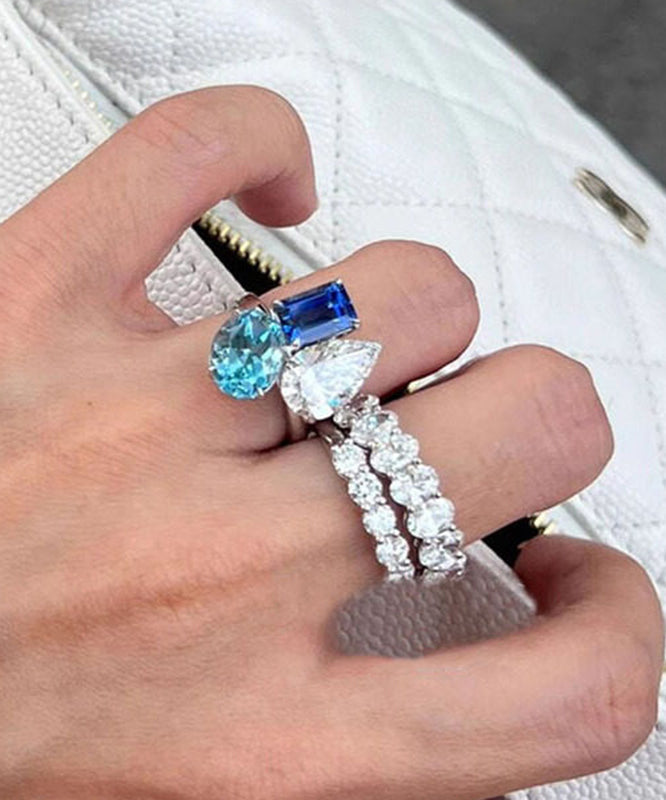 Dames Ring Colorblock Modern Design voor Diverse Outfits 1