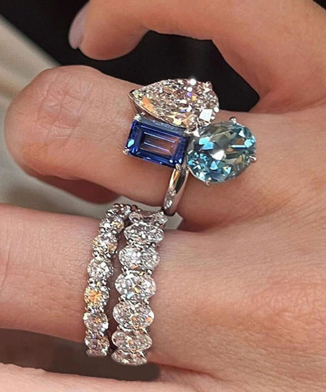 Dames Ring Colorblock Modern Design voor Diverse Outfits 2
