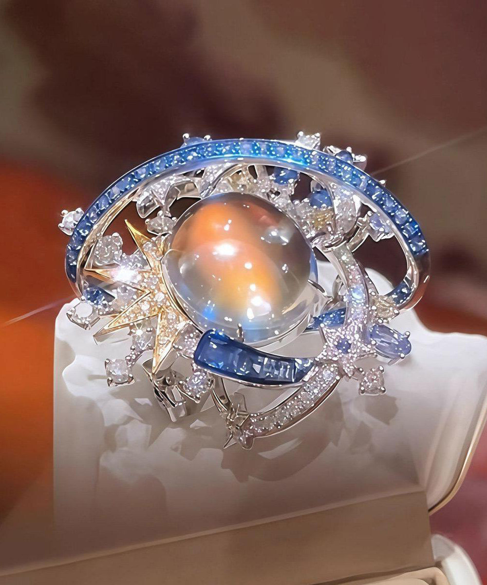 Dames Ring Set Met Sterren- en Planeetmotief 4