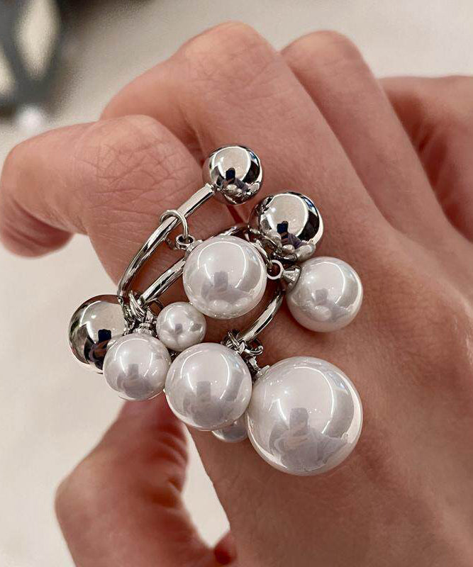 Dames Ringen Met Parel Kralen En Kwastjes 3
