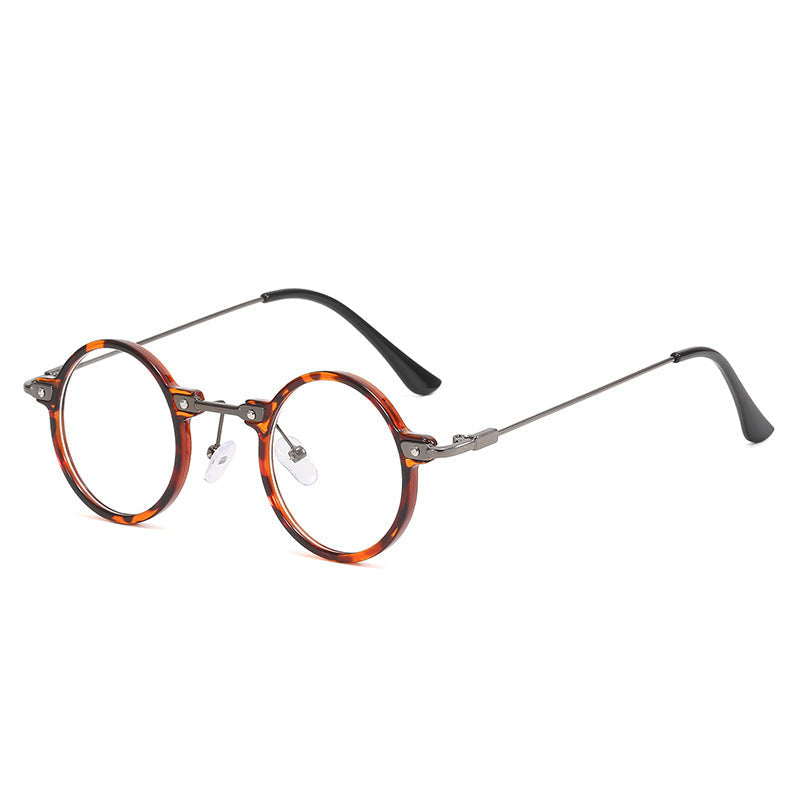 Dames Ronde Zonnebril Met Metalen Frame 6