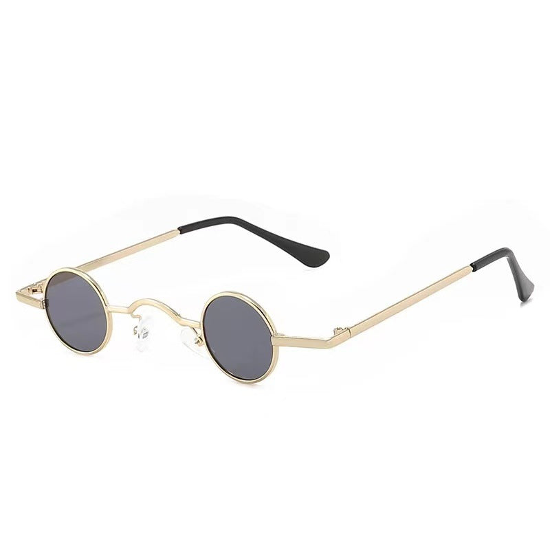 Dames Ronde Zonnebril Vintage Stijl 0
