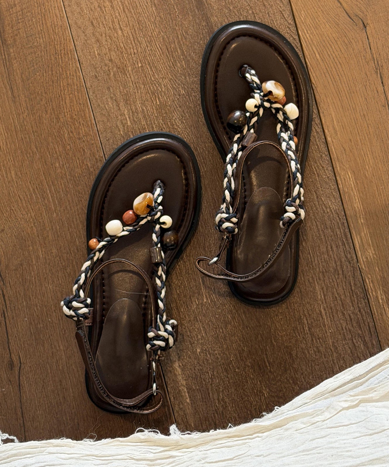 Dames Sandalen Boho Stijl Met Split voor Zomerse Looks 1