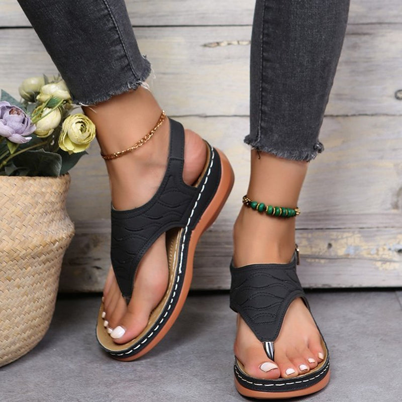 Dames Sandalen Comfortabel Met Plateauzool 3