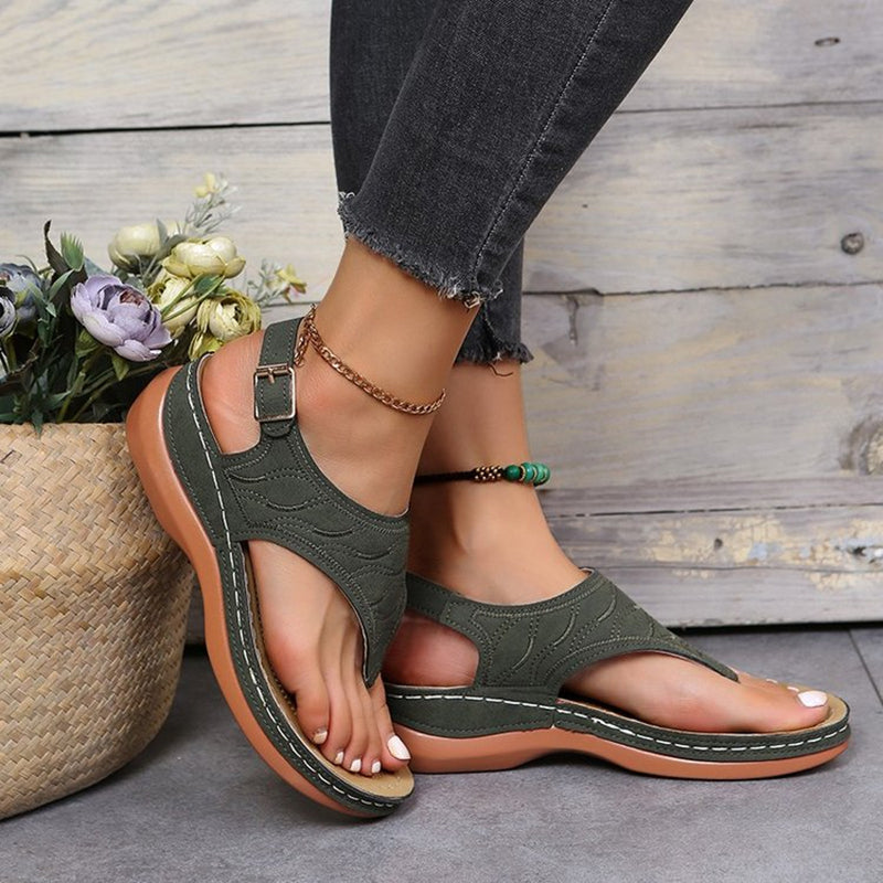 Dames Sandalen Comfortabel Met Plateauzool 4