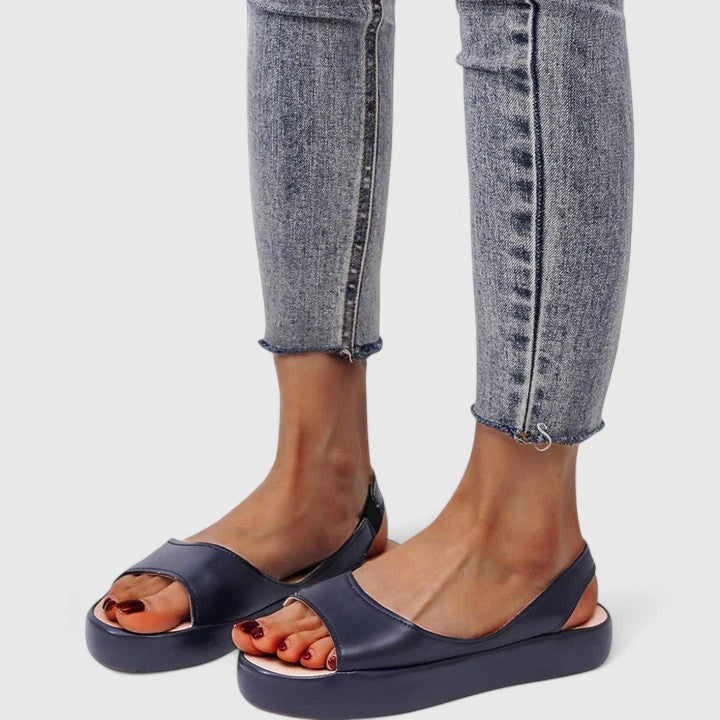 Dames Sandalen Comfortabel met Eenvoudig Bandje en Stijlvolle Afwerking 5
