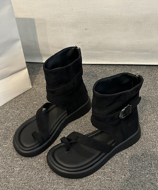 Dames Sandalen Gespleten Details Open Teen 3