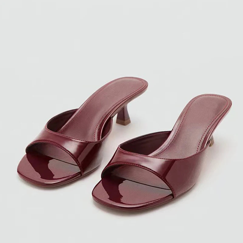 Dames Sandalen Gladiator Stijl met Lage Hakken 2