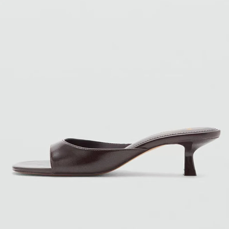 Dames Sandalen Gladiator Stijl met Lage Hakken 5