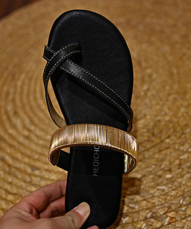 Dames Sandalen Koeienhuid Design Open Teen Modieus 4