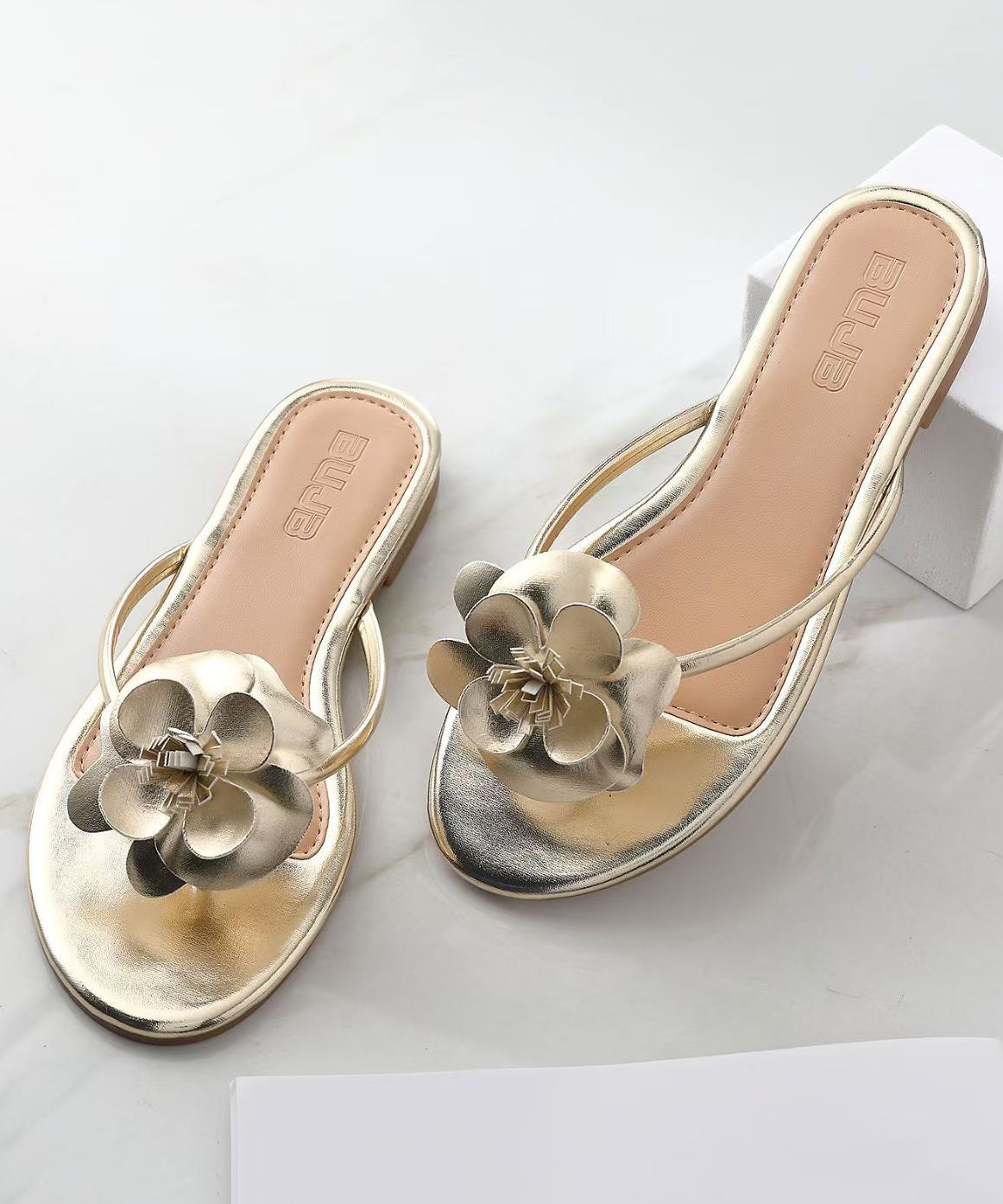 Dames Sandalen Met Bloem Motief 3