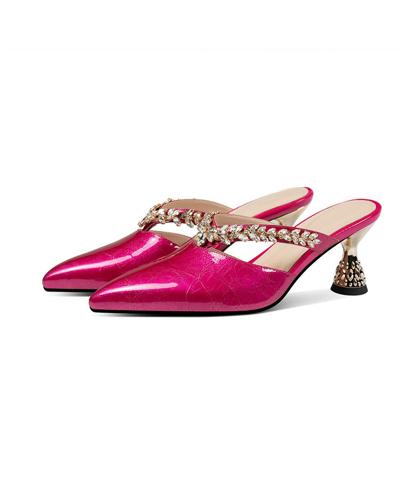 Dames Sandalen Met Eenvoudige Splicing 4