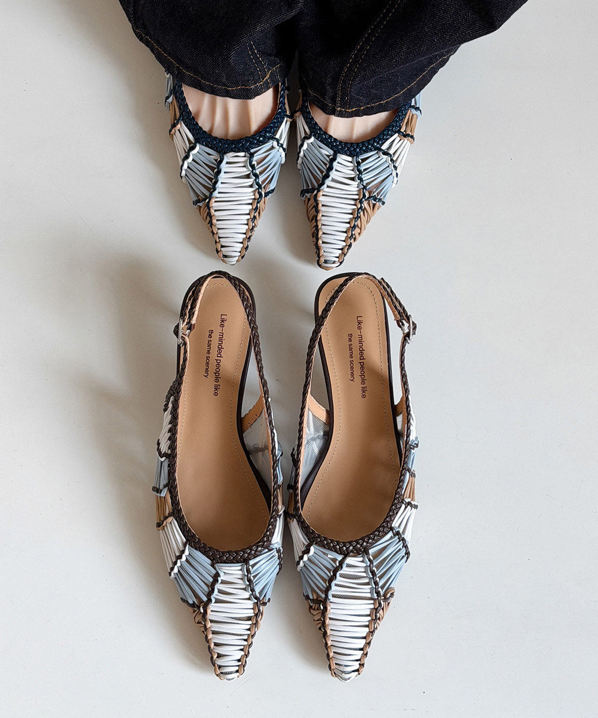 Dames Sandalen Met Hoge Hak En Puntige Neus 4