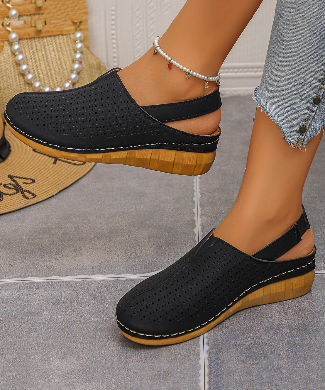 Dames Sandalen Met Splitstijl 2