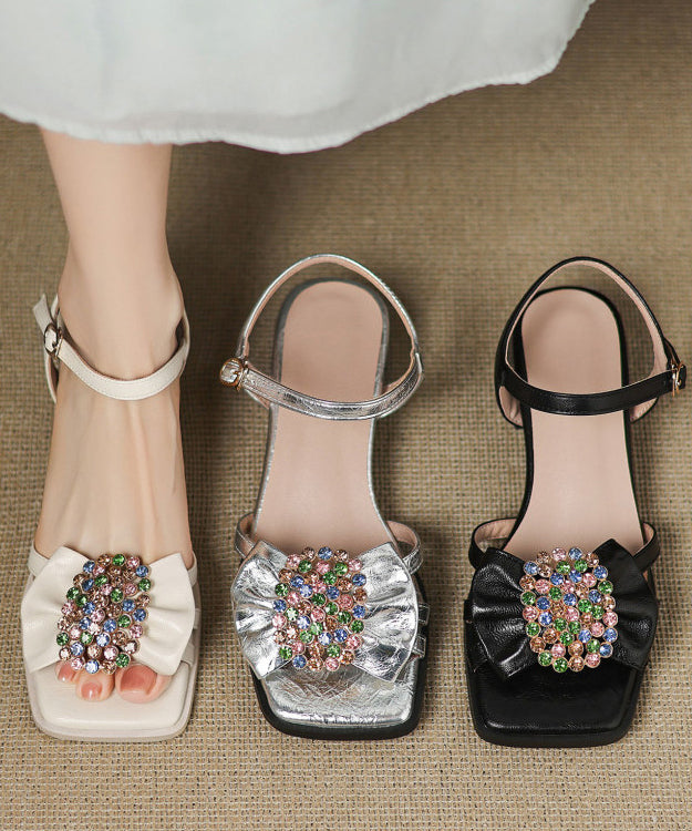 Dames Sandalen Met Strik 4
