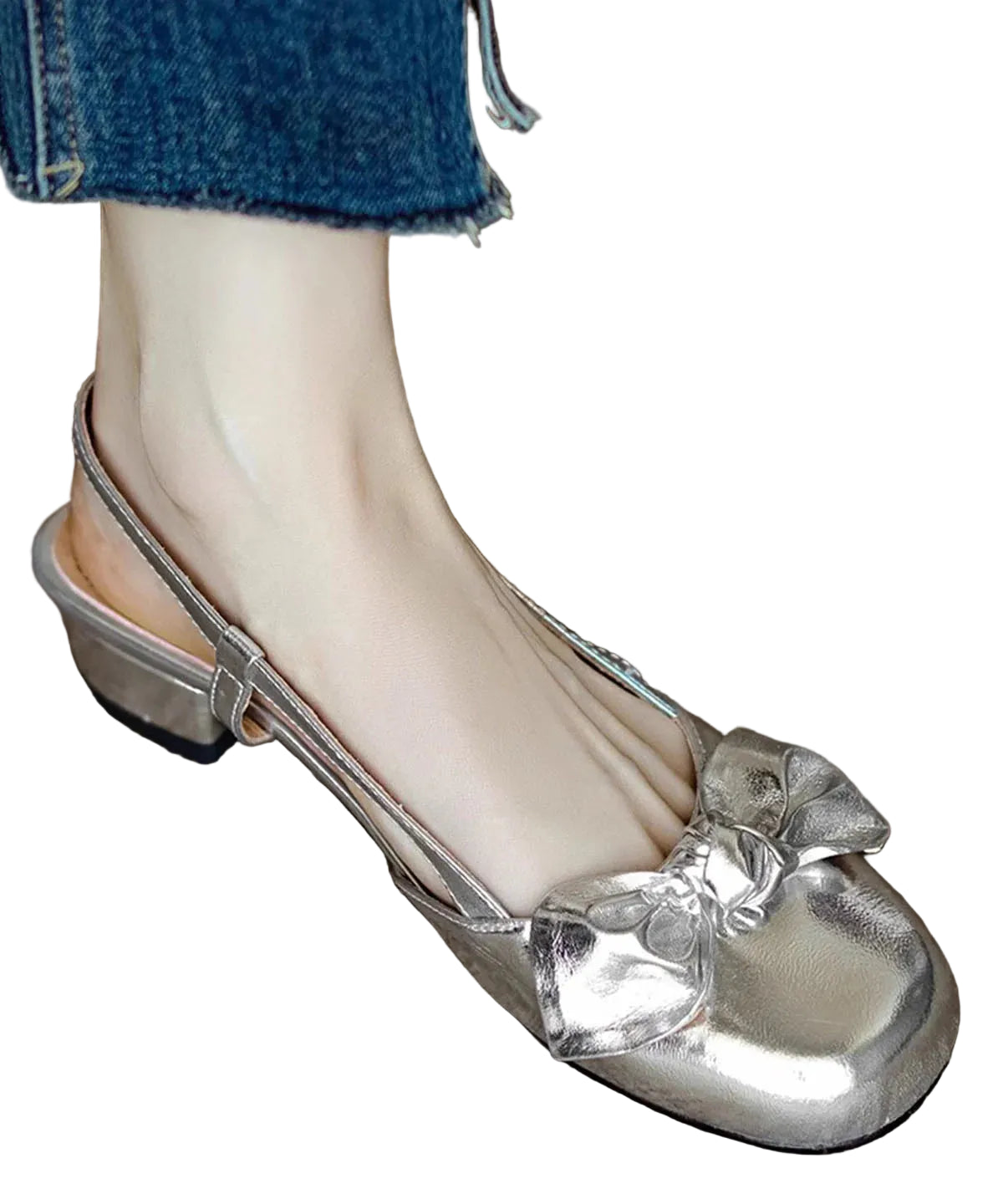 Dames Sandalen Met Strik Detail 0