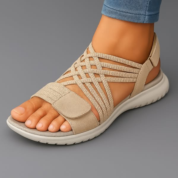 Dames Sandalen Met Verstelbare Band En Ronde Neus 3