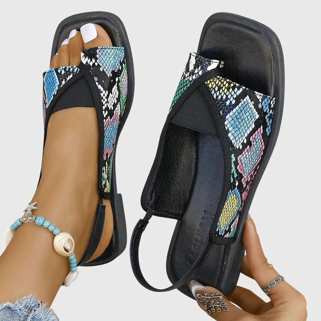 Dames Sandalen Met Vierkante Neus 2